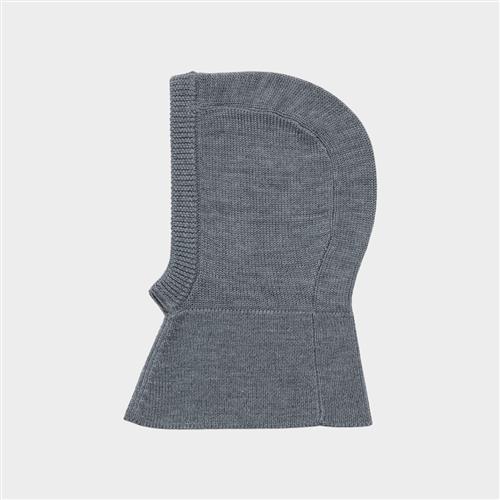 FUB Balaclava I Uld Steel  Steel 90/100 cm Uld Grå  90/100 cm  Drenge, Piger