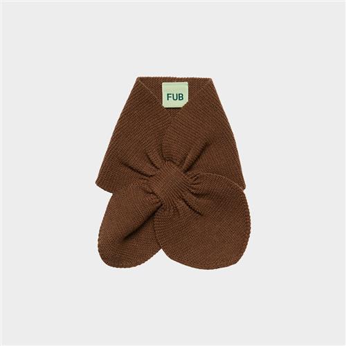 FUB Tursjal Hazel Melange  Hazel Melange 80/90 cm Uld Brun  80/90 cm  Drenge, Piger