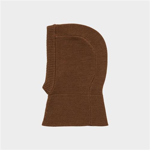 FUB Baby-balaclava Hazel Melange  Hazel Melange 68/74 cm Uld Brun  68/74 cm  Drenge, Piger