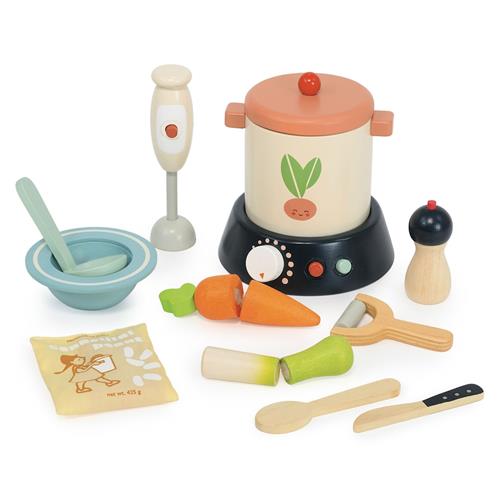 Tender Leaf Stir & Serve Suppemaskine Multicolor  Multicolor-OS  Beige  One Size 3-5 Years Drenge, Piger