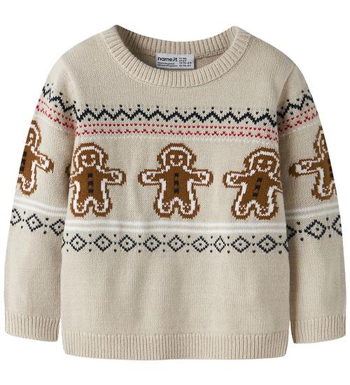 Name it Bluse - Strik - NMNRISMAS - Peyote Melange