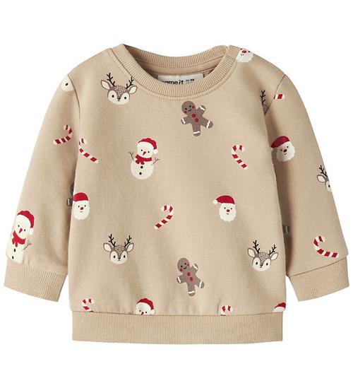 Name it Sweatshirt - NBNRULLER - Sesame