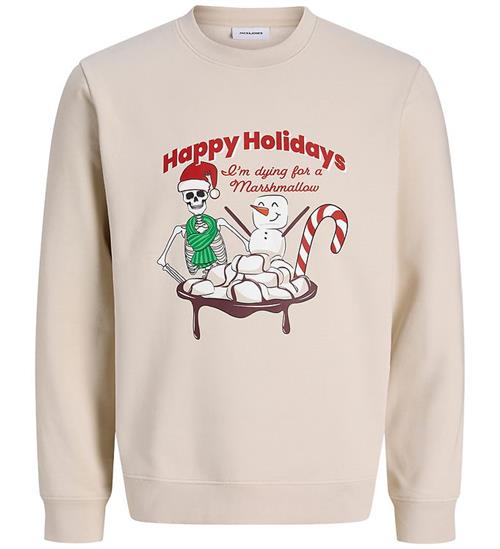 Jack & Jones Sweatshirt - JjMerry - Moonbeam