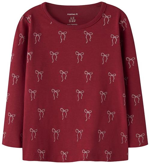 Name it Bluse - NMFRI - Red Dahlia