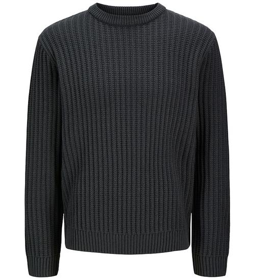 Jack & Jones Bluse - Strik - JjjAxon - Asphalt