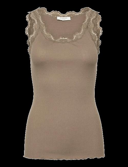 Rosemunde | Rwbabette Sl U-Neck Long Lace Top | S
