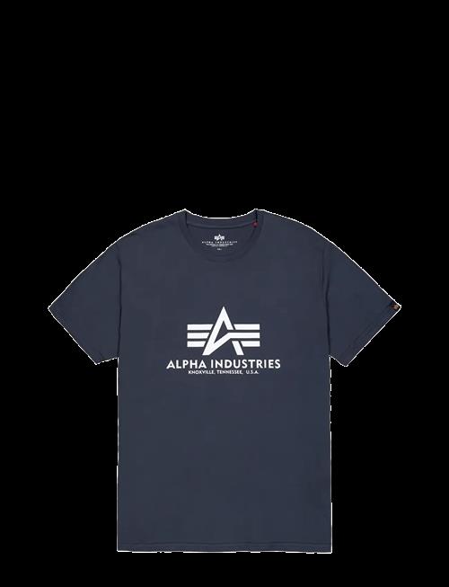 Se Alpha Industries | Basic T-Shirt Bl | S hos Booztlet