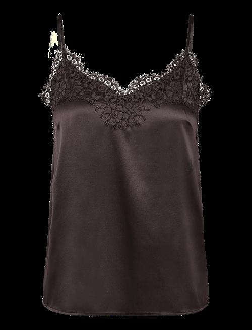 Rosemunde | Rwjade Silk Strap Lace Top | 40