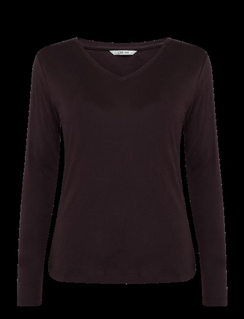 Cream | Naia Long Sleeve T-Shirt | S