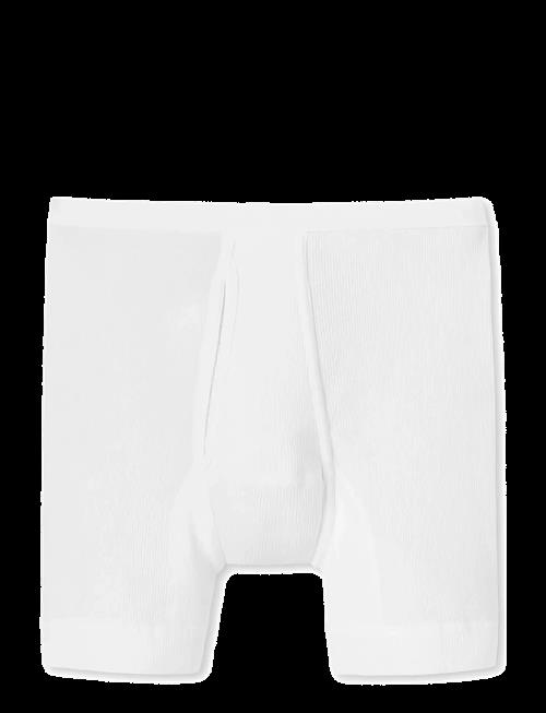 Schiesser | Short Underpants With Fly And Double Rib, White - Original Classics | L