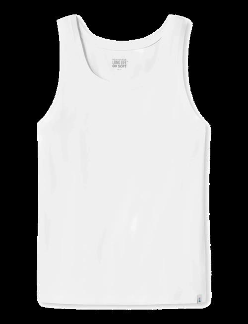Schiesser | White Sleeveless Shirt - Long Life Soft | XL
