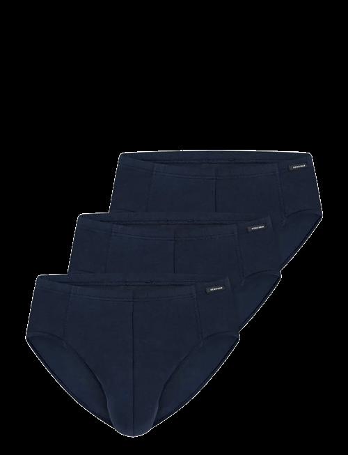 Schiesser | Supermini 3-Pack, Dark Blue - Essentials | L