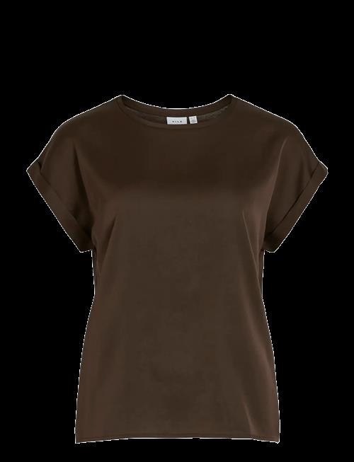 Vila | Viellette S/S Satin Top - Noos | 34