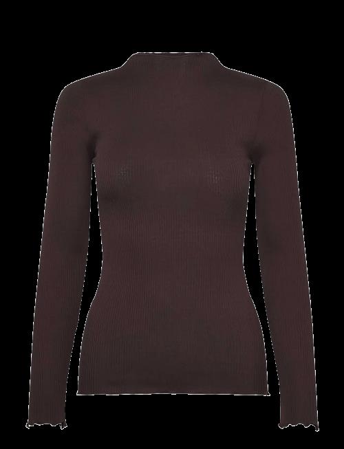 Rosemunde | Rwpearl Silk Ls T-Shirt | S