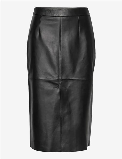 Rosemunde | Rwfelino Leather Calf Skirt | 42