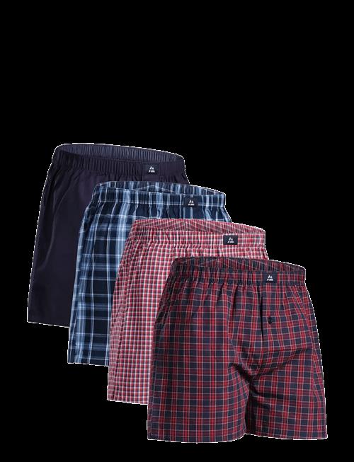 Danish Endurance | Organic Woven Boxers (Men) 4-Pack | S