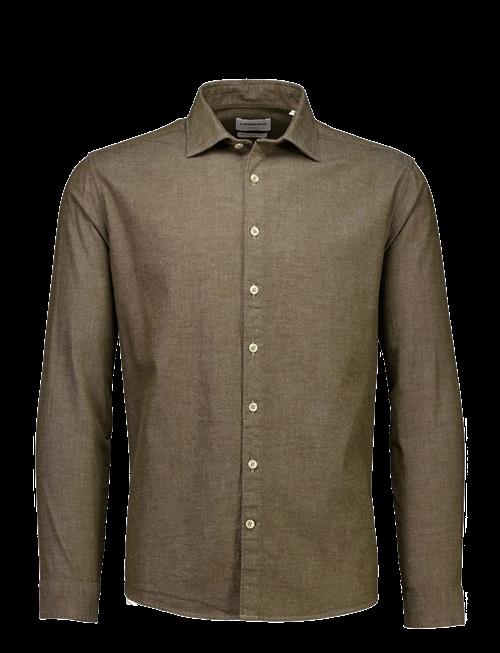 Lindbergh | Soft Indigo Stretch Shirt L/S | L