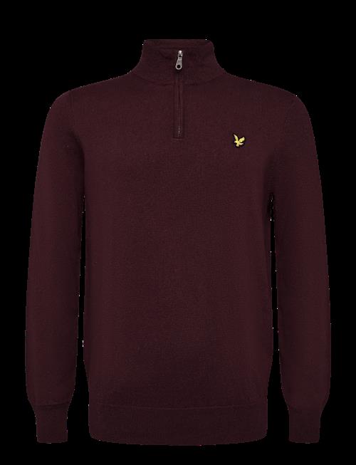 Lyle & Scott | Cotton Merino Quarter Zip Jumper | XS