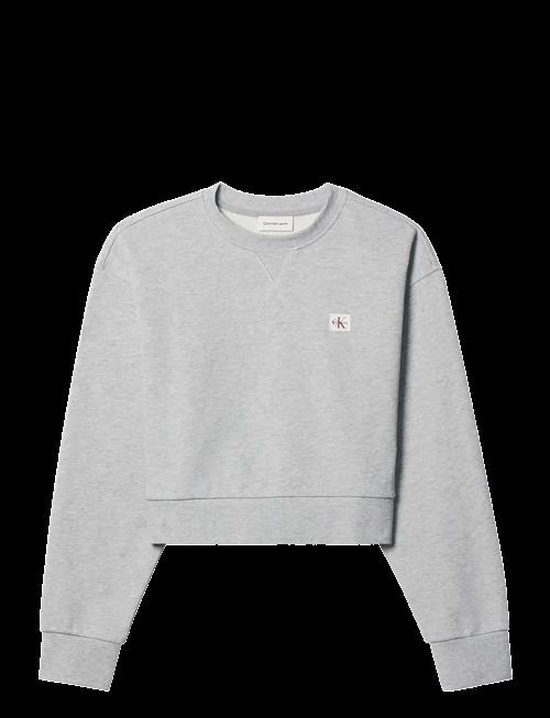Calvin Klein Jeans | French Terry Woven Label Crew Sw | XL