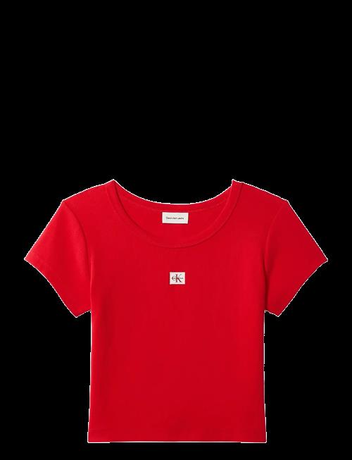 Calvin Klein Jeans | Ss Heritage Label Baby Tee | L