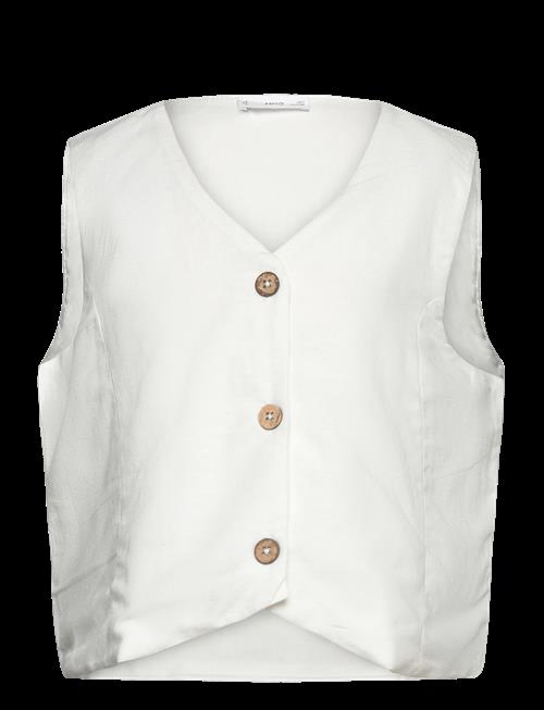 Mango | Cropped Waistcoat With Buttons | 134