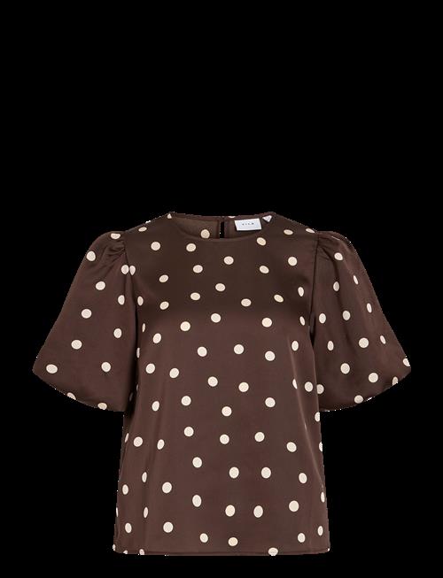 Vila | Viellette 2/4 Satin Puff Top - Noos | 44