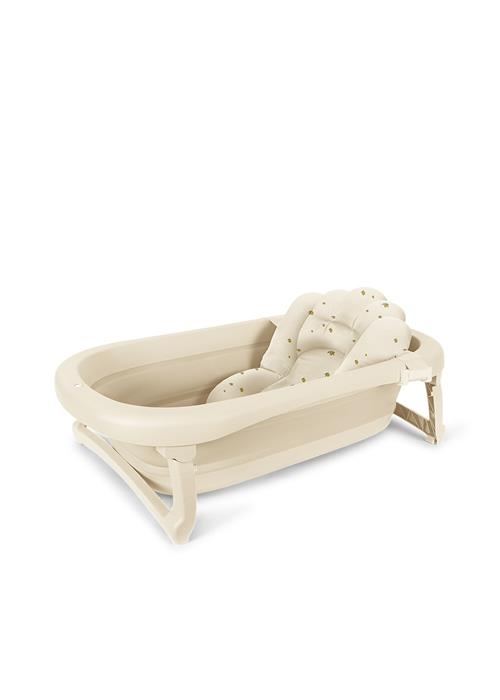 Konges Sløjd Sammenklappeligt Badekar Og Pude Creme  Creme One Size  Creme  One Size From Newborn Drenge, Piger