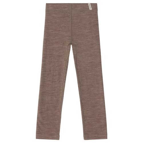 Kuling Canberra Wool Pant Light Brown Melange Light Brown Melange-110/116 cm Uld Brun  110/116 cm  Drenge, Piger