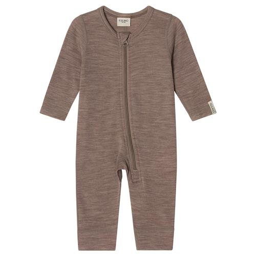 Kuling Canberra Wool Suit Light Brown Melange Light Brown Melange-86/92 cm Uld Brun  86/92 cm  Drenge, Piger