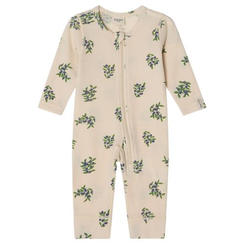 Kuling Canberra Wool Suit Blueberry Blueberry-86/92 cm Uld Hvid  86/92 cm  Drenge, Piger