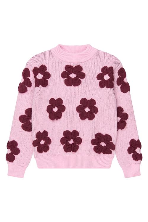 The New Varda Strikket Trøje Pink Lavender  Pink Lavender  7-8 Y  Lyserød  7-8 år  Piger