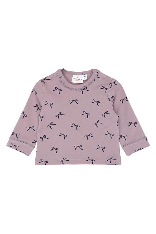 The New Siblings Nova T-shirt Med Lange Ærmer Elderberry  Elderberry   92 cm  Lilla  92 cm  Piger