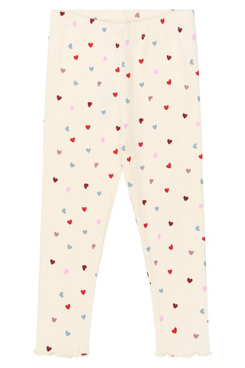 The New Siblings Vera Leggings Gardenia  Gardenia  86 cm  Hvid  86 cm  Piger