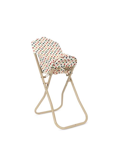 Konges Sløjd Dukke-højstol Coeur Coloré  Coeur Coloré-OS  Rød  One Size 3+ Years Drenge, Piger