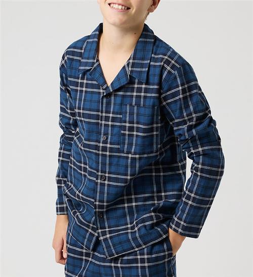 Björn Borg Natskjorte - Core Flannel - Navy