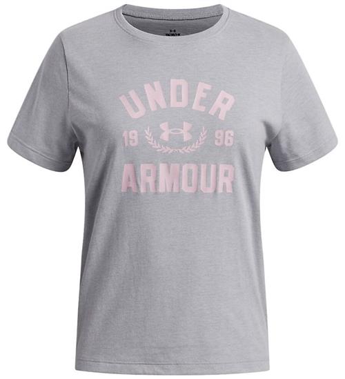 Under Armour T-shirt - Varsity - Mad Gray Light Heather