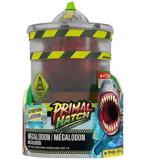 Primal Hatch Interaktivt Legetøj - 30 cm - Megalodon