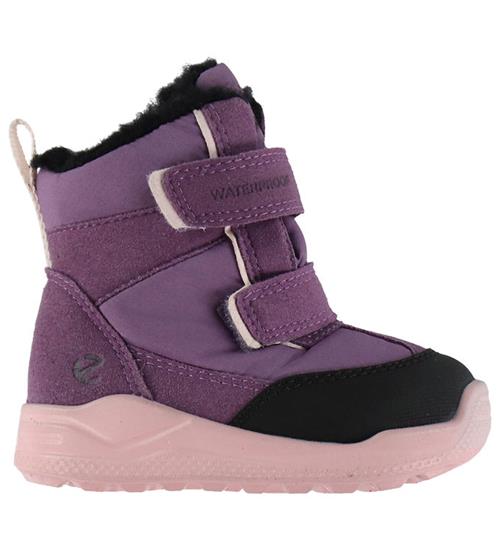 Ecco Vinterstøvler - Tex - Urban Mini - Sort/Grape/Pale Lilac