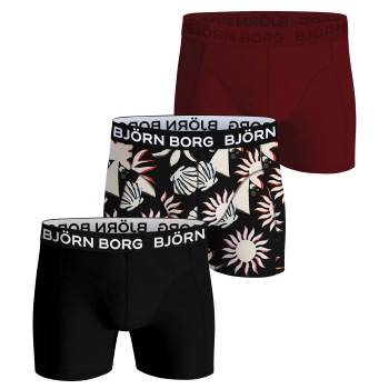 Björn Borg 3P Bamboo Cotton Boxers Flerfarvet X-Large Herre