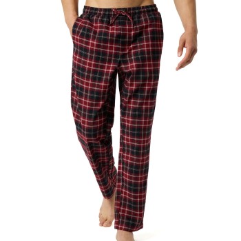 Björn Borg Core Flannel Pyjama Pants Sort/Rød bomuld Medium Herre