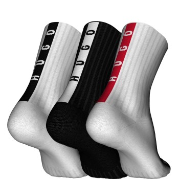 HUGO Strømper 3P Back Label Socks Flerfarvet Str 43/46