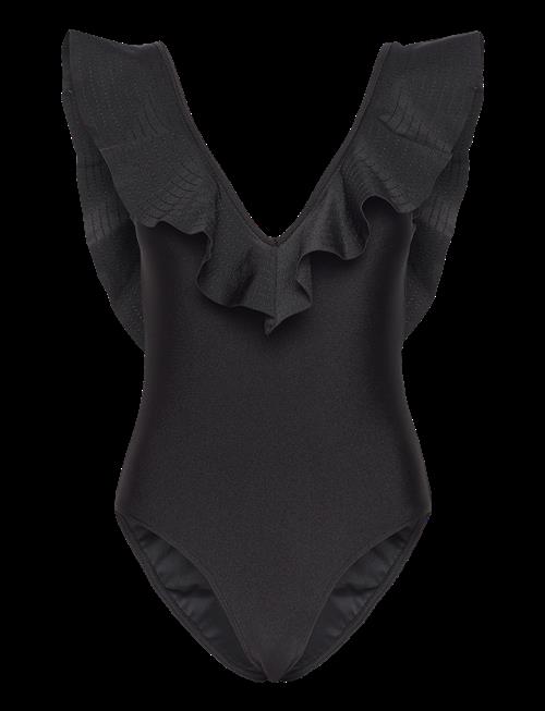 Malina | Paola Ruffled V-Neck Swimsuit | XL