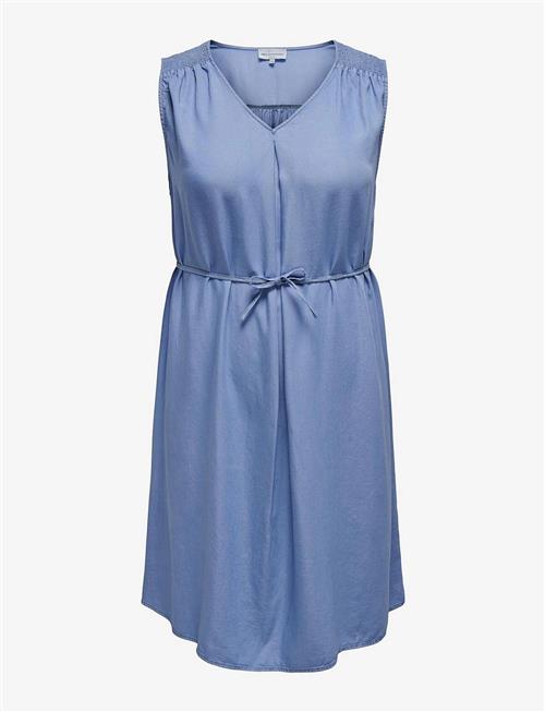 ONLY Carmakoma | Carlaura Sl V-Neck Dress Dnm Bin | 52