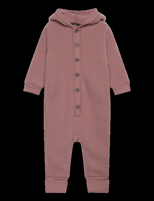mikk-line | Wool Baby Suit W. Hood | 74