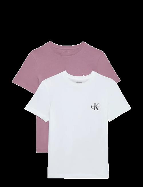 Se Calvin Klein Jeans | Monologo Cn 2 Pack Tee | S hos Booztlet