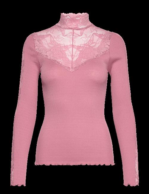Rosemunde | Rwbeatha Silk Ls Lace T-Neck T-Shir | M