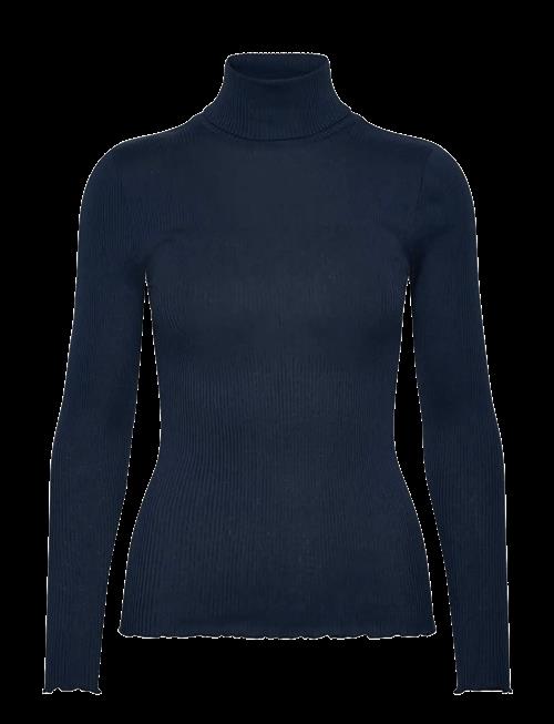Rosemunde | Rwbeatha Silk Ls Rollneck T-Shirt | XS