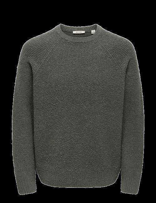 ONLY & SONS | Onsdale Rlx Ls Raglan Knit | XXL