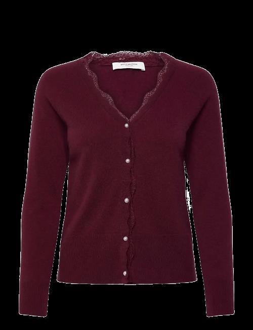 Rosemunde | Rwlaica Cashmere Ls V-Neck Lace Car | XL