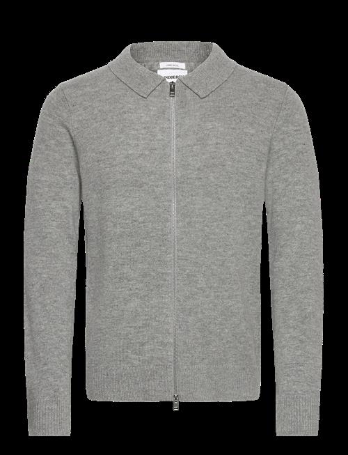 Lindbergh | Lambswool L/S Cardigan With 2-Way Zip | L